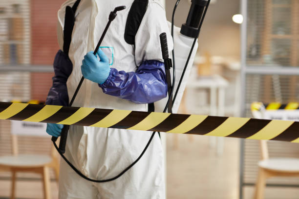 Professional Crime Scene Cleanup technician working in Sanbornville, NH